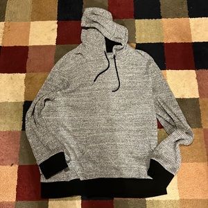 Old Navy Knitted Sweater - XL - Grey/Black